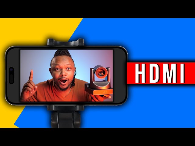 How To Use Your Phone as an HDMI CAMERA For Live Streaming