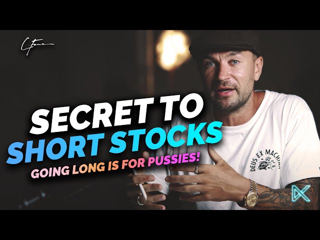 How To Short Stocks & Why Going Long is For Pu$$ies (Short Selling Explained)