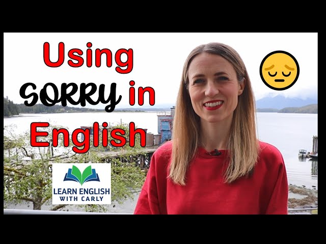 English Etiquette: How to apologise in English - Using "sorry" #sorry #apologise #englishvocabulary
