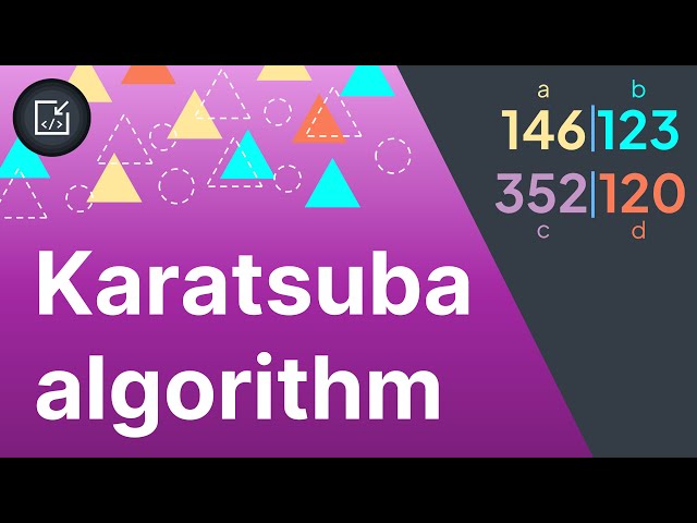 How can we multiply large integers quickly? (Karatsuba algorithm) - Inside code