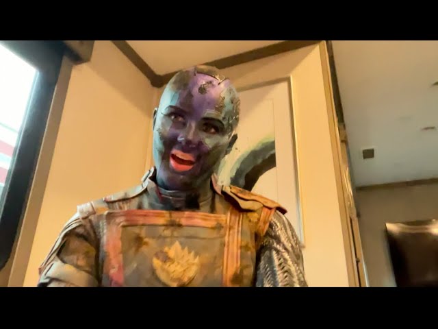 A week in the life of playing NEBULA in GUARDIANS OF THE GALAXY VOL 3