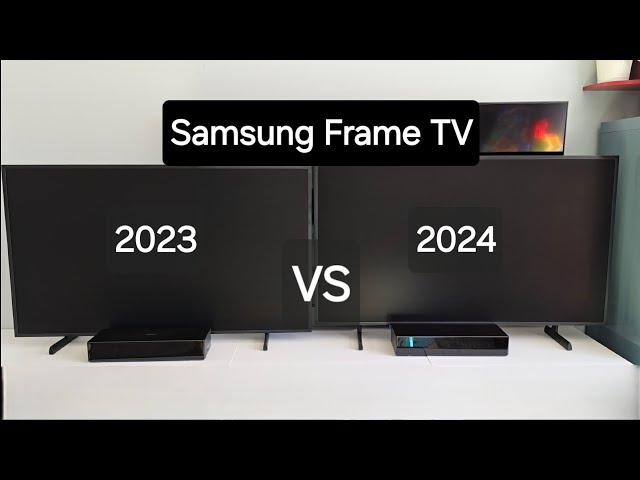 Samsung's The Frame!  2023 vs 2024
