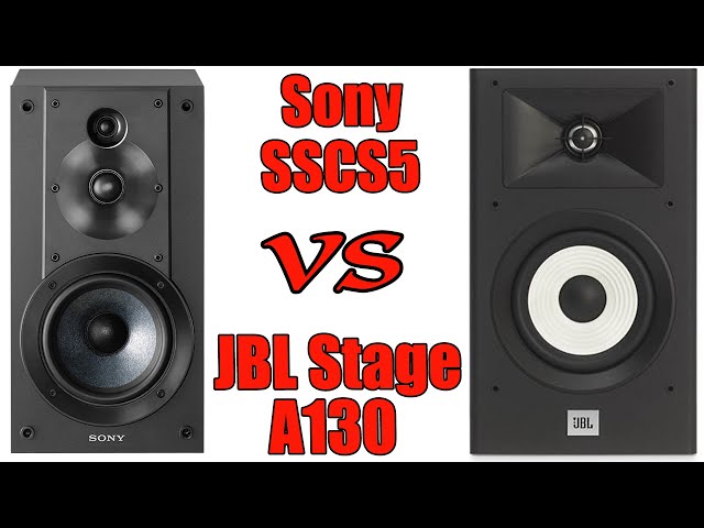 Sony SSCS5 vs JBL Stage A130 Sound Comparison [Blind Test] With Marantz PM7000N
