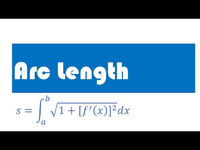 Arc Length (Integral Calculus)