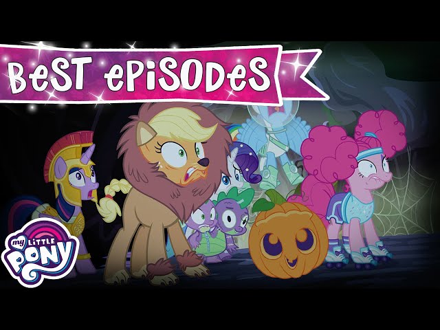 Best Episodes of Friendship Is Magic 🎃 Halloween FIM Children's Cartoon