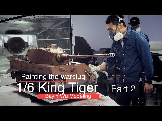 Painting the Giant King Tiger part 2