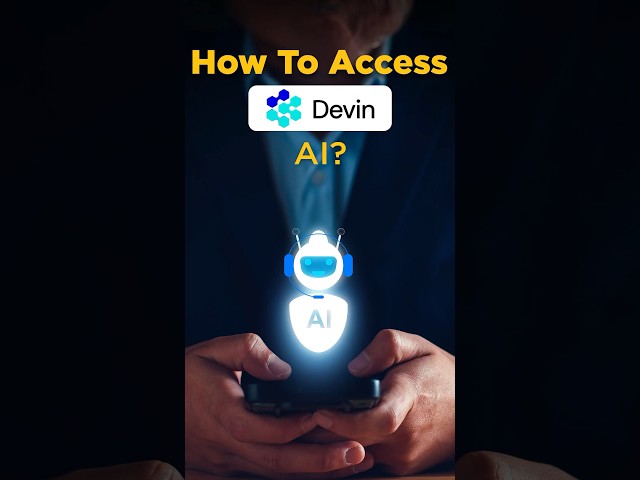 How To Access Devin AI: World's First AI Software Engineer | Simplilearn | #Shorts
