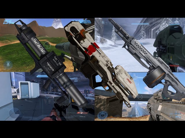 Halo Human Heavy Weapons Evolution 2001-2021 | Xbox Series X | 4K UHD 60 FPS