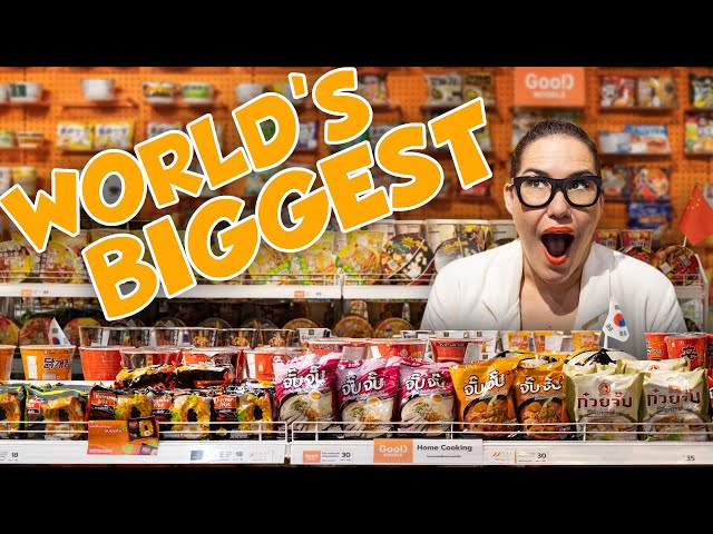 Eating At The World’s Biggest Instant Ramen Store | Marion’s Kitchen