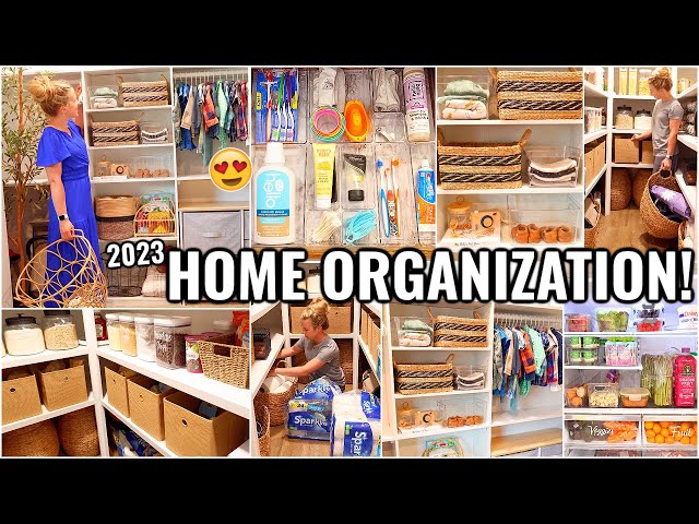 HOME ORGANIZATION IDEAS!!😍 ORGANIZE WITH ME | DECLUTTERING AND ORGANIZING MOTIVATION 2023
