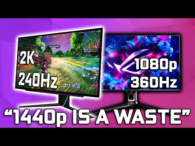 Is 1440p A Waste? - 1080p vs 1440p Monitors