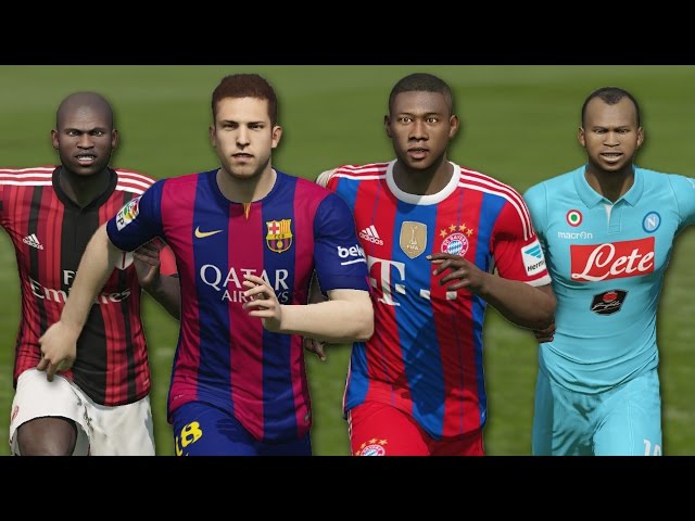 Fastest Left Backs in FIFA 15 | Speed Test