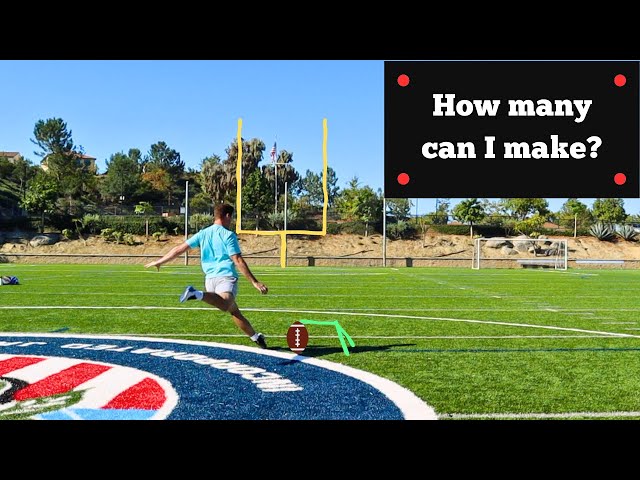 Football Kicking in 2023 | How I Train