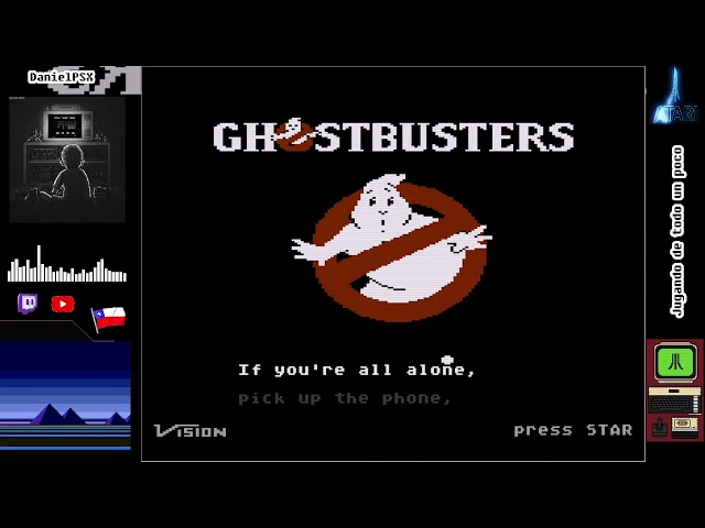 GHOSTBUSTER | Atari 800XL Theme
