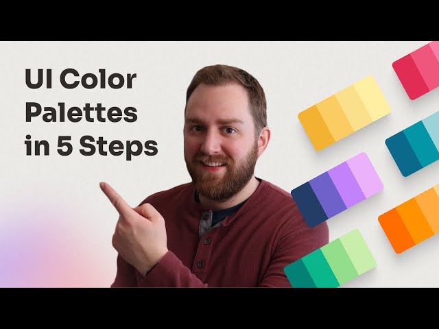 How I make UI color palettes