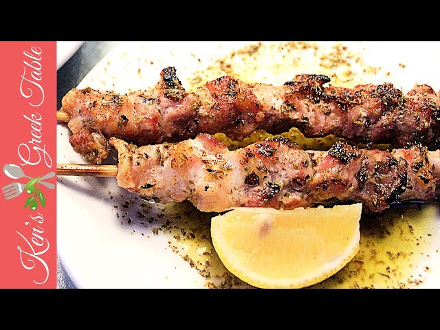 How To Make Authentic Souvlaki | Greek Street Meat
