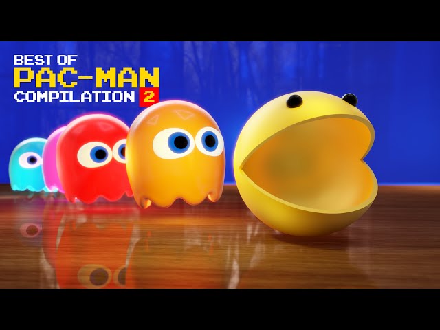 Pac-Man Compilation 2 (Best 3D Animation Scenes)