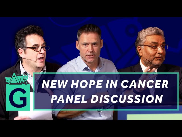 New Hope in Cancer: A Panel Discussion - Dr Richard Sidebottom, Sanjay Popat and James Larkin
