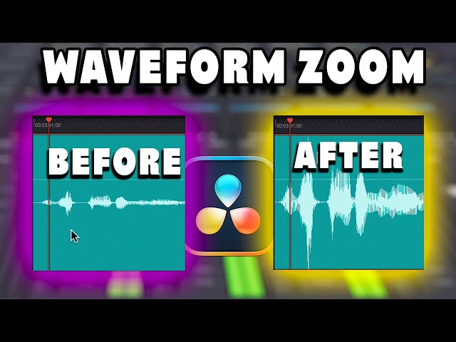 Waveform ZOOM (with NO Levels Change) in DaVinci Resolve 18 Fairlight | Quick Tip Tuesday
