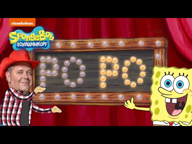 Markus Becker & SpongeBob Schwammkopf - Popo-Positiv (Offizielles Musikvideo)