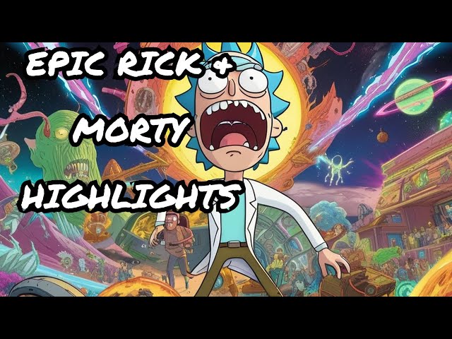 The Very Best Rick and Morty Moments Ever - part 2 !!!  👀🤣😱 #viral #rickandmorty