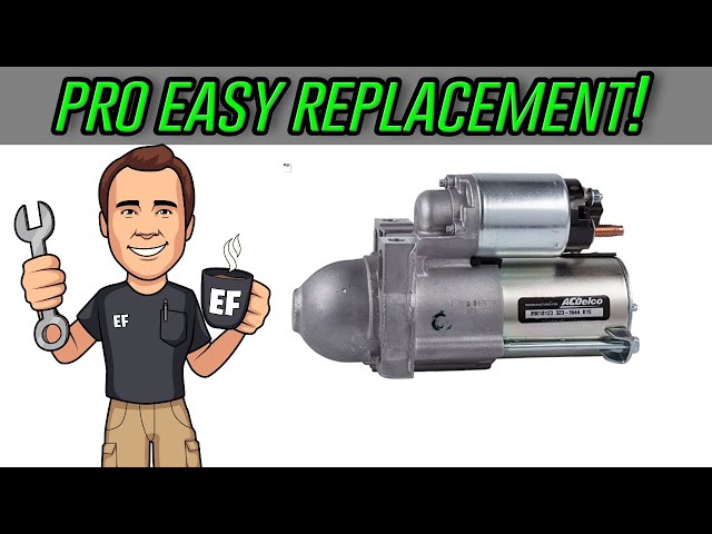 QUICK/EASY STARTER REPLACEMENT!  -Chevy GMC Full size Express Vans