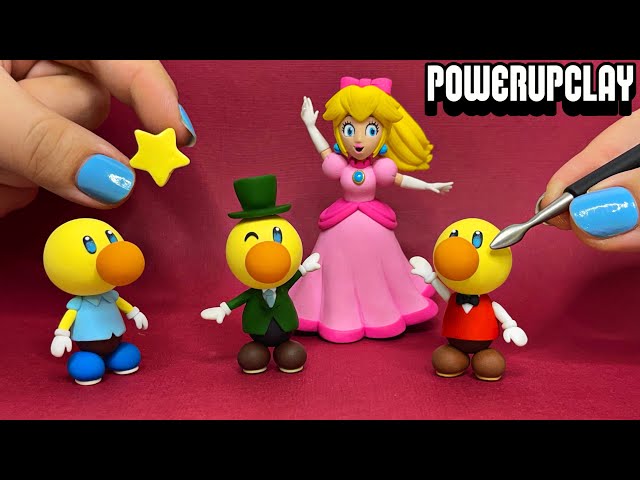 Making Theets from Princess Peach Showtime! | Polymer Clay
