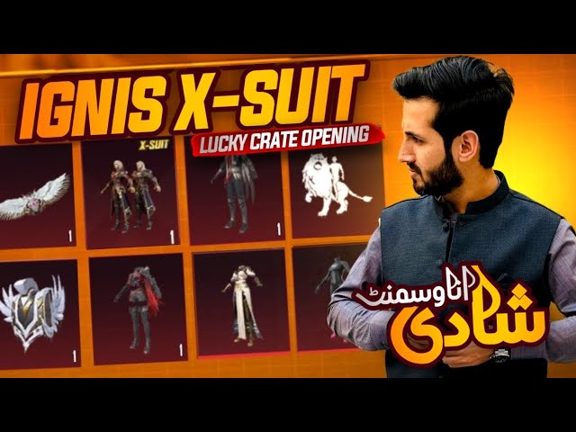Finally My Wedding 😍 Announcement ❤️ Eid Special New X Suit Crate Opening | MK Gaming