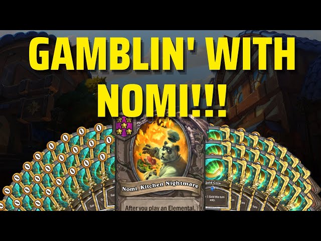 Gamblin' With Nomi!!! | Hearthstone Battlegrounds Gameplay | Patch 21.4 | bofur_hs
