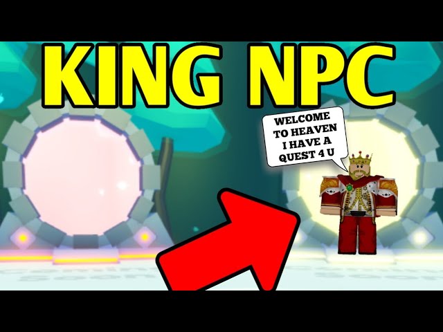 HEAVEN KING *NPC* QUEST!? coming to Pet Simulator X