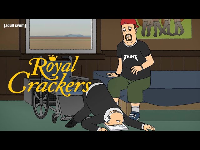 Nu Metal Song Destroys Grandpa | Royal Crackers | adult swim
