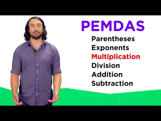 Order of Arithmetic Operations: PEMDAS