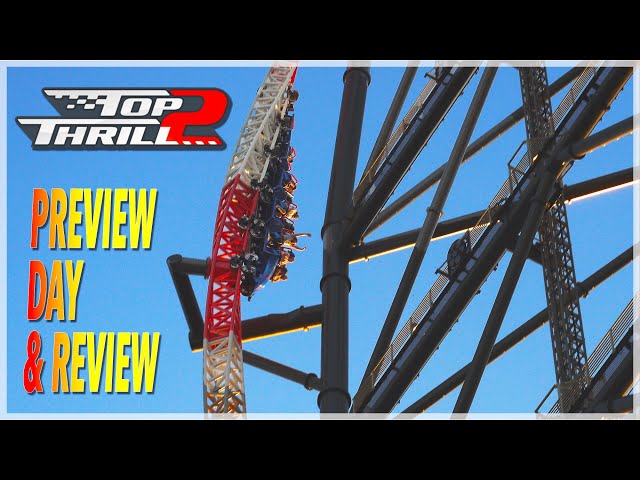 Top Thrill 2 at Cedar Point Pass Holder Preview 2024