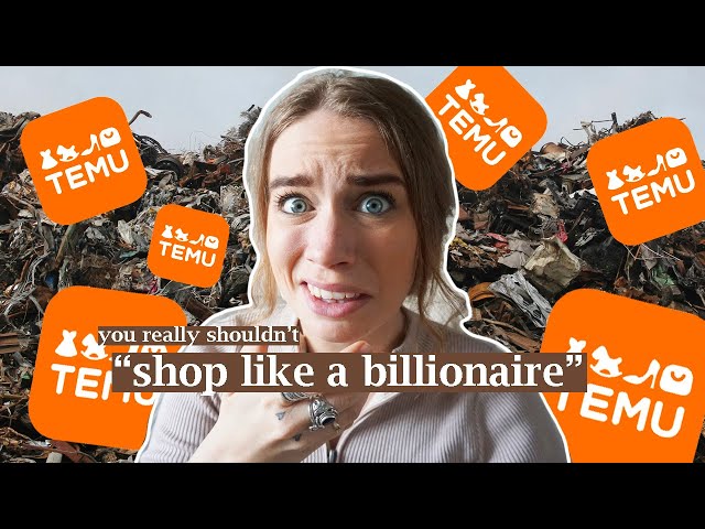 why you should never shop from Temu // "no ethical consumption under capitalism" and more nonsense