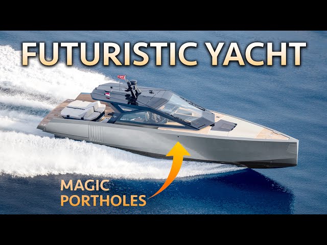 Touring WALLY's NEW Futuristic Speed Yacht
