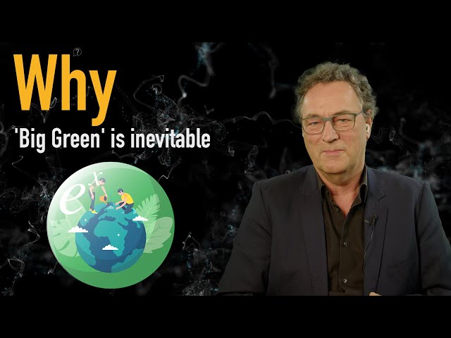 Why 'Big Green' is inevitable: Cultured Meat and beyond. Futurist Speaker Gerd Leonhard WhySeries #9