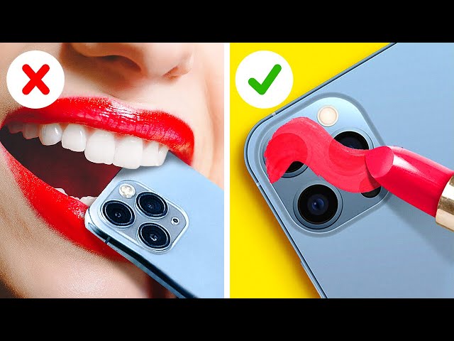 HOW TO SNEAK PHONE IN CLASS || DIY School Ideas And Parenting Hacks By 123 GO! Genius