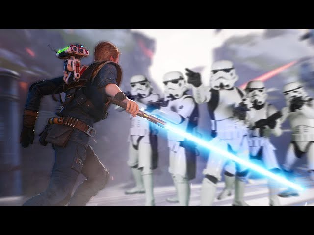 Cal Kestis VS 100 Stormtroopers (Star Wars Jedi Fallen Order)