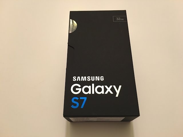 Samsung Galaxy S7 Unboxing