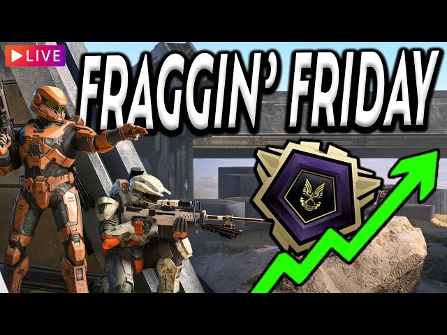 I AM LOST ON THE NEW MAP! | FRAGGIN' FRIDAY BABY! | HALO INFINITE RANKED GAMEPLAY LIVE