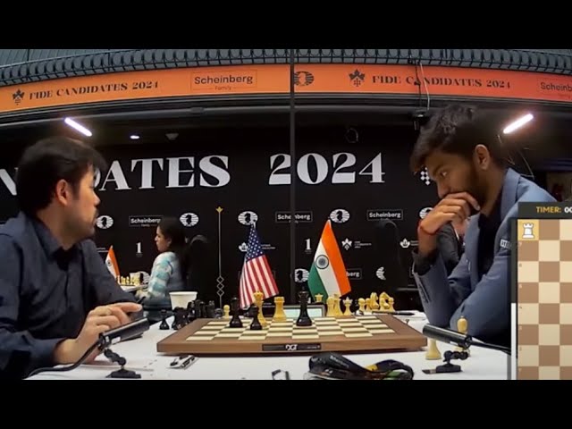 FINAL Candidates 2024 Gukesh D, Hikaru Nakamura, Ian Nepomniachtchi, Round 14 FIDE Candidates 2024