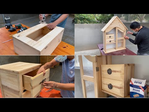 4 DIY Woodworking Projects You Can't Miss // Build Useful Household Furniture From Pallet Wood