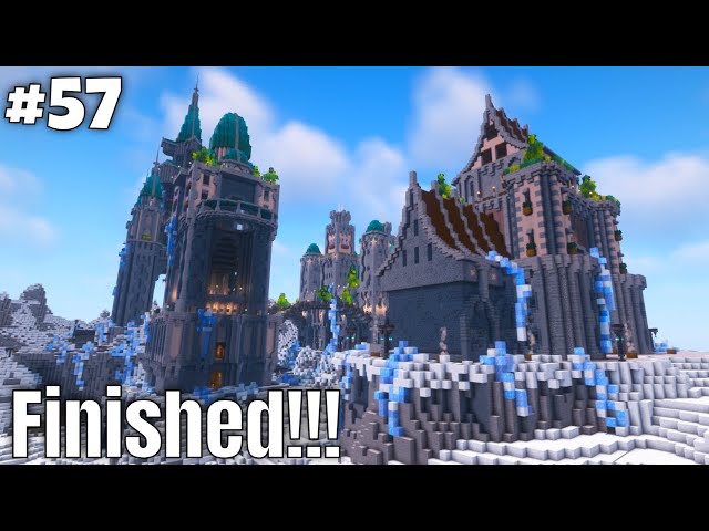 Finishing My Mountain-Top Castle! | Minecraft Survival [ep. 57]