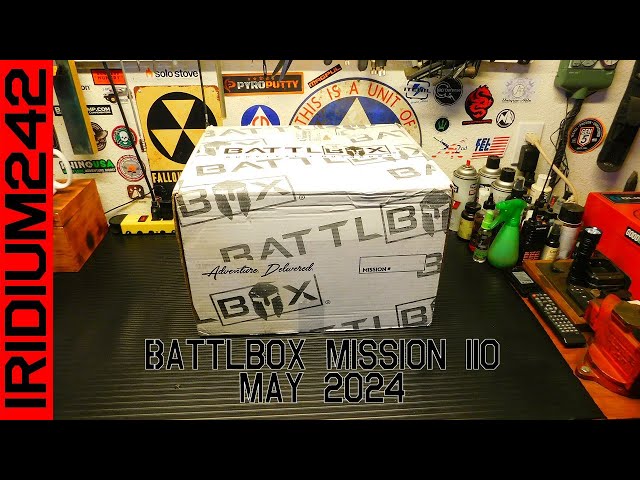 BattlBox Mission 110 Unboxing - Cool Practical Gear! Cases!