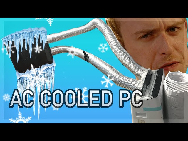 I Strapped an Air Conditioner to My PC To Support An RTX 4090ti | Feat. Dreo TwinCool