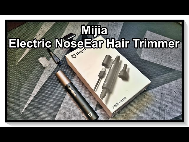 Mijia Electric Nose Ear Hair Trimmer - Unboxing