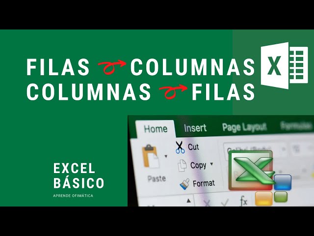 Transponer Excel | Filas a Columnas & Columnas a filas