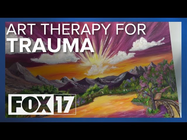 Art therapy program helps people process trauma