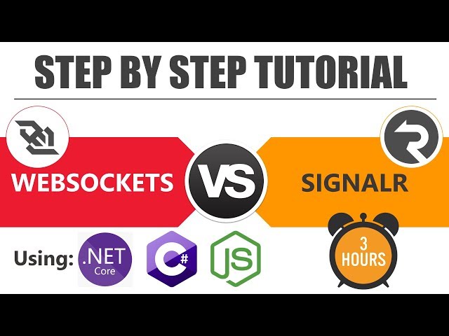 Asp.Net Core WebSockets Vs SignalR. Which should you use? (Full Course)