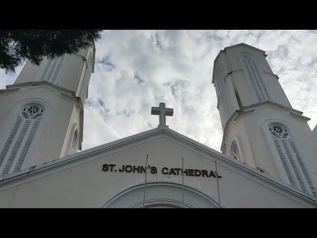 🇲🇾St.John Cathedral || First Time to go to church here @Kaula Lumpur Malaysia || Go to Kotaraya
